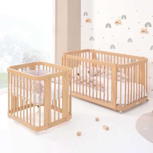 Minicuna-cuna (4en1) madera   colchón cuna 70x140 cm
