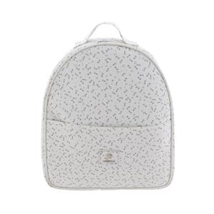 Mochila maternal bebé en gris 10x31x37 cm