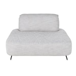 Módulo para sofá gris claro