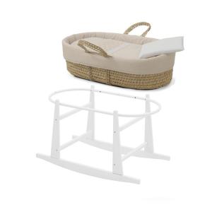 Moises beige patas blancas 39x80x25 cm