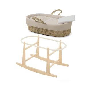 Moises beige patas natural 39x80x25 cm