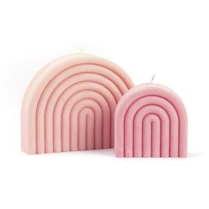 Molde para velas arco iris
