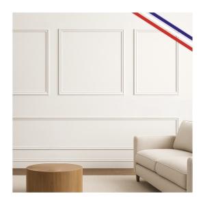 Moldura de pared Blandine A en pino macizo de las Landas