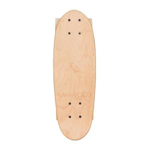 Monopatín madera natural arce canadiense skate niños 3  año…