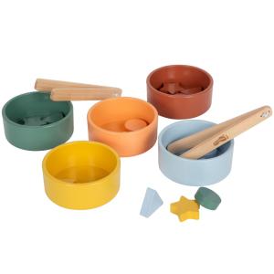 Montessori juego de clasificación con pinzas