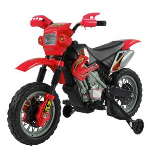 Moto eléctrica infantil color rojo 102 x 53 x 66 cm