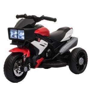Moto eléctrica infantil color rojo 86 x 42 x 52 cm