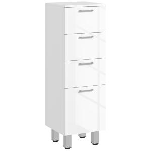 Mueble auxiliar baño blanco 30 x 30 x 93 cm