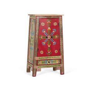 Mueble auxiliar fabricado en madera de mango y mdf y pintad…