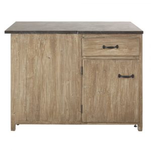 Mueble bajo esquinero derecho de cocina con 1 puerta y 1 ca…