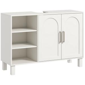 Mueble bajo lavabo 90x30x63 cm crema