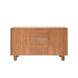Mueble bajo lavabo de madera de teca maciza 140 cm
