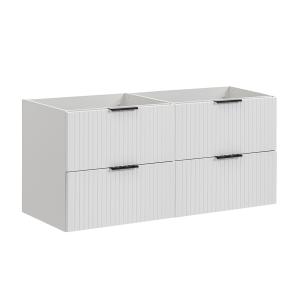 Mueble bajo lavabo estratificado blanco