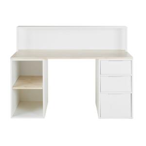 Mueble de almacenamiento con 1 cajón de rejilla de mimbre b…