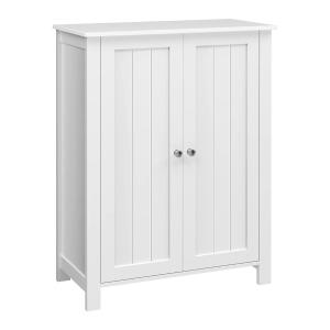 Mueble de almacenamiento para baño con 2 puertas - l60 cm