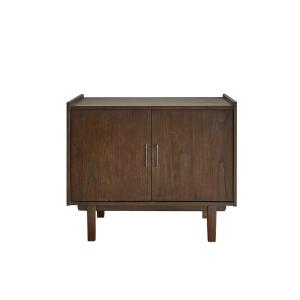 Mueble de baño de madera de mindi maciza de 90 cm