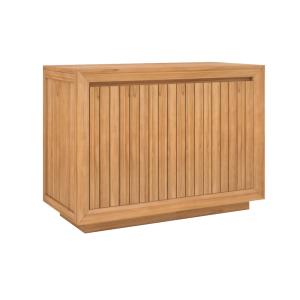 Mueble de baño de madera de teca 110 cm