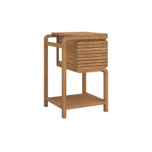 Mueble de baño de madera de teca 50 cm