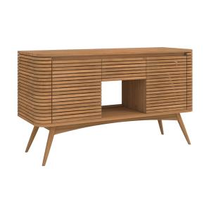 Mueble de baño de madera de teca de 140 cm