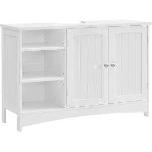 Mueble de lavabo de 30 x 90 x 60 cm de color blanco