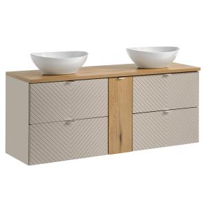 Mueble lavabo 4 cajones 1 puerta estratificado 140cm