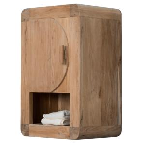 Mueble para cuarto de baño armario de baño de teca 44 cm