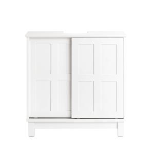 Mueble para debajo del lavabo con 2 puertas blanco