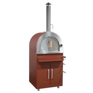 Mueble para horno de pizza con efecto ladrillo para cocina…