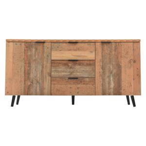 Muebles de baño de madera de estilo industrial