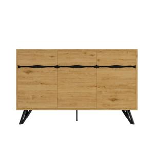 Muebles de baño de madera natural