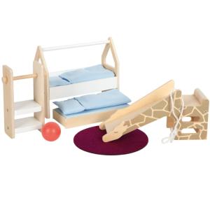 Muebles de habitación infantil para la casa de muñecas