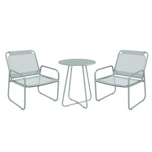 Muebles de jardín 63x57x82 cm verde