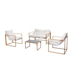 Muebles de jardín efecto madera
