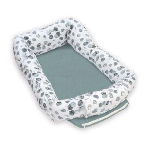 Nido colecho (3en1) bebé con cuña antireflujo hojas eucalip…