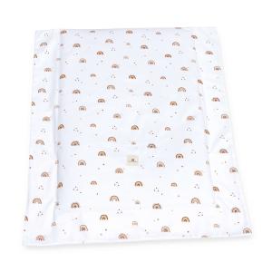 Nórdico minicuna 55x70 cm/60x80 cm arcoíris terracotta