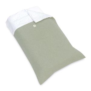 Nórdico para cuna/cama 70x140 cm verde-oliva