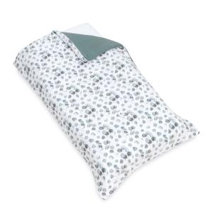 Nórdico reversible para cuna 60x120 cm estampado eucalipto