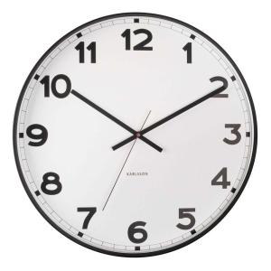 Nuevo reloj clásico redondo de metal de 40 cm