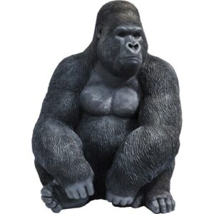 Objeto deco monkey gorilla side xl negro 76cm