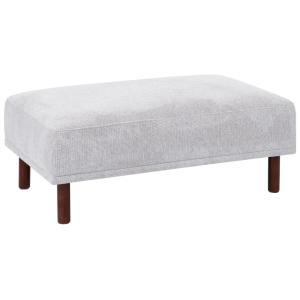 Otomana  Tela Gris claro