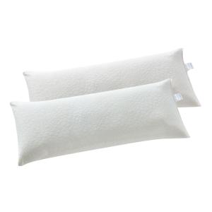 Pack 2 almohadas viscoelástica copos blanco 70cm