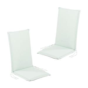Pack 2 cojines de sillas para el exterior Verde claro 110 x…