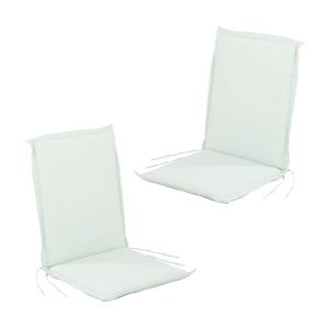 Pack 2 cojines de sillas  para el exterior Verde claro 92x4…