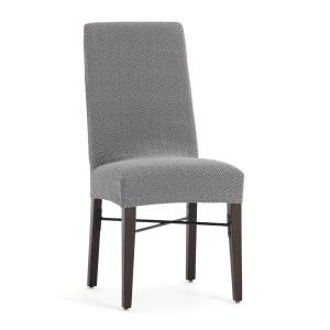 Pack 2 fundas de silla con respaldo bielástica gris 40 - 60…