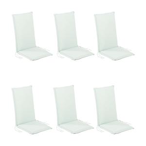 Pack 6 cojines para sillones de exterior repelente al agua…