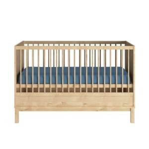 Pack cuna bebé evolutiva con colchón madera 70x140 cm