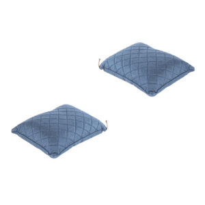 Pack de 2 cojines decorativos para exterior olefin azul 40x…