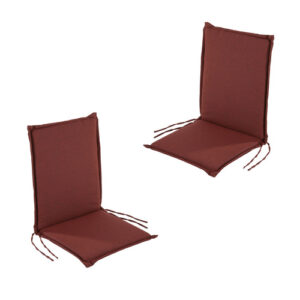 Pack de 2 cojines para sillón de jardín reclinable olefin r…