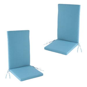 Pack de 2 cojines para sillones reclinables color turquesa