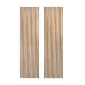 Pack de 2 paneles acústicos con varillas mdf y aislante pet